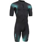 Zoggs Pacer Tour Shorty Womens Black / Blue