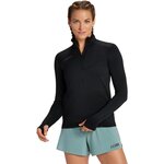 Hoka Half Zip Womens Black