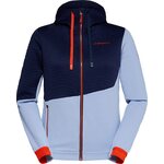 La Sportiva Method Hoody Womens Stone-Blue/Deep Sea