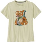 Patagonia 50 Year Responsibili Tee Womens Closer to Nature: Birch White