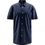 Haglöfs Curious Hemp SS Shirt Mens Tarn Blue