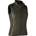Deerhunter Caroline Padded Waistcoat Womens Timber