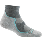 Darn Tough Light Hiker 1/4 Sock Lightweight with Cushion Womens Slate