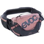 Evoc Hip Pack Pro 3L + 1.5L Bladder Dusty Pink - Carbon Grey
