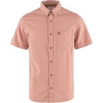 Fjällräven Övik Travel Shirt SS Mens Dusty Rose (300)