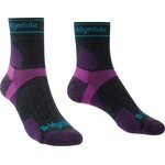 Bridgedale Ultra Light TrailRun Merino Sport 3/4 Crew Womens Dam