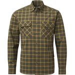 Chevalier Creek Shooting Fit Coolmax Shirt Mens Moss Checked