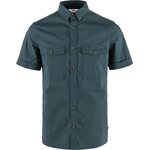 Fjällräven Övik Air Stretch Short Sleeve Shirt Mens Mountain Blue (570)