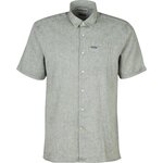 Barbour Nelson Short Sleeve Summer Shirt Bleached Olive
