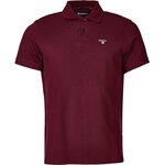Barbour Tartan Pique Polo Ruby