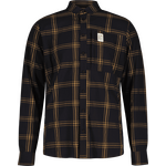 Maloja IsonzoM. 1/1 Shirt Mens Deep Black Check