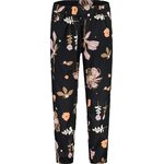 Maloja FliegenpilzM. Organic Cotton Pants Womens Deep Black Flora