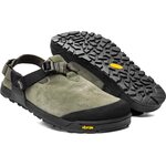 Bedrock Sandals Mountain Clog Sagebrush Suede Leather