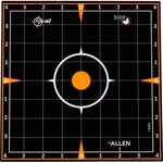 Ez Aim Adhesive Splash Sight-In Grid 8 X 8, 6 PACK Black / Orange