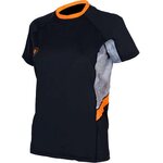 AquaLung Rashguard Loose Fit SS Womens Black / Grey