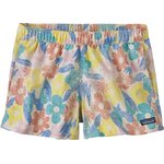 Patagonia Barely Baggies Shorts Womens - 2 1/2" Channeling Spring: Natural