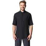 Houdini Tree Polo Shirt Mens True Black Light