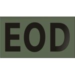InfraredID EOD callsign 5x9cm OD Green