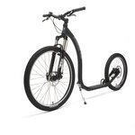 Kickbike Cross MAX 20D ja juomapullo + teline Mattamusta