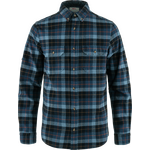 Fjällräven Singi Heavy Flannel Shirt Mens Dark Navy / Indigo Blue (555-534)