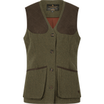 Seeland Hillside Harriet Waistcoat Womens Moss Green