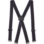 Patagonia Mountain Suspenders Fitz Roy Stripe: Black