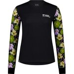 Mons Royale Redwood Merino Air-Con VLS Womens Alpine Bloom / Black