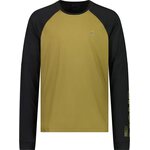 Mons Royale Tarn Merino Bike Wind Jersey Mens Lichen / Black