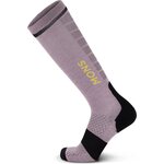 Mons Royale Pro Lite Merino Snow Sock Unisex Orchid Sun