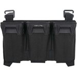 Agilite PINCER™ Placard Multi-Caliber Triple Mag Pouch Black