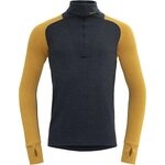 Devold Expedition Merino Silk Zip Neck Mens Ink/Arrowwood