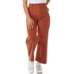 Rip Curl Stevie Cord Pant Womens Dark Rust