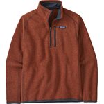 Patagonia Better Sweater 1/4 Zip Mens Burnished Red