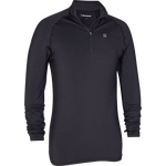 Deerhunter Heat Undershirt With Zip-Neck Unisex Black