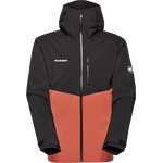 Mammut Alto Guide HS Hooded Jacket Men Brick-Black