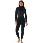 Rip Curl Dawn Patrol 5/3GB Chest Zip Womens Black