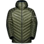 Mammut Broad Peak Insulated Hooded Jacket Men Marsh - Dark Marsh