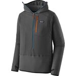 Patagonia R1 Pullover Hoody Mens Forge Grey / Endless Blue