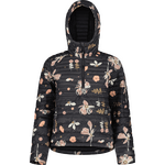 Maloja SeekarspitzM. ReDown Hoody Womens Deep Black Flora