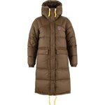 Fjällräven Expedition Long Down Parka Womens Dark Oak (299)