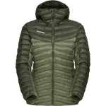 Mammut Albula Insulated Hooded Jacket Womens Marsh - Dark Marsh