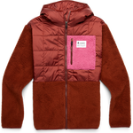 Cotopaxi Trico Hybrid Hooded Jacket Womens Rusty and Rusty