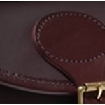 Croots Byland Leather Shotgun Slip With Flap and Zip Oxblood