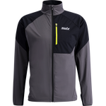 Swix Focus Wind Jacket Mens Magnet / Black