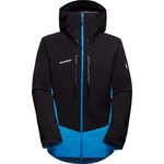 Mammut Taiss Pro HS Hooded Jacket Mens Glacier Blue - Black