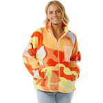 Rip Curl High Tide Polar Fleece Womens Bright Red