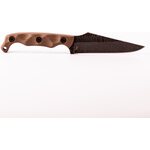Stroup Knives TU2 - G10, Acid Etched FDE