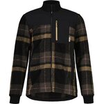 Maloja CalisioM. Wool Jacket Mens Deep Black Multi
