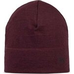Buff Lightweight Merino Wool Hat (1 Layer) Solid Garnet