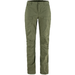 Fjällräven Abisko Hybrid Trail Trousers Womens Laurel Green (625)